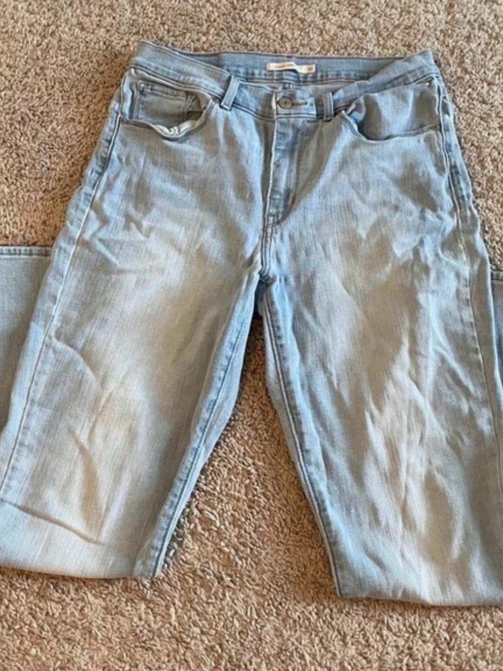 Levi’s Light Wash Women's Straight-Leg Jeans